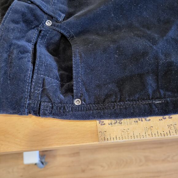 Gap 1969 30/10r Black Straight Leg Jeans Cotton Blend 9" Rise 31"Inseam - Picture 6 of 12